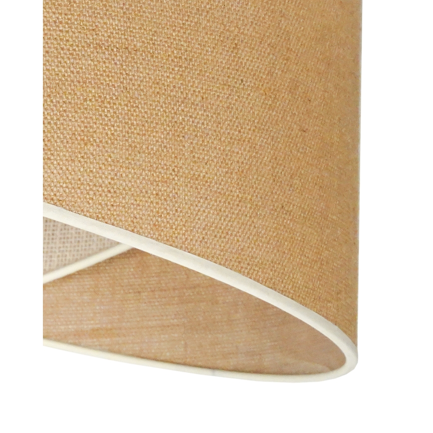 Duolla - Loftlampe YUTE CELLO 1xE27/15W/230V diameter 45 cm brun/grå