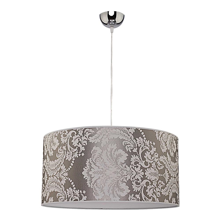 Duolla - Pendel ALTO 1xE27/40W/230V diameter 45 cm sølvfarvet