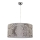 Duolla - Pendel ALTO 1xE27/40W/230V diameter 45 cm sølvfarvet