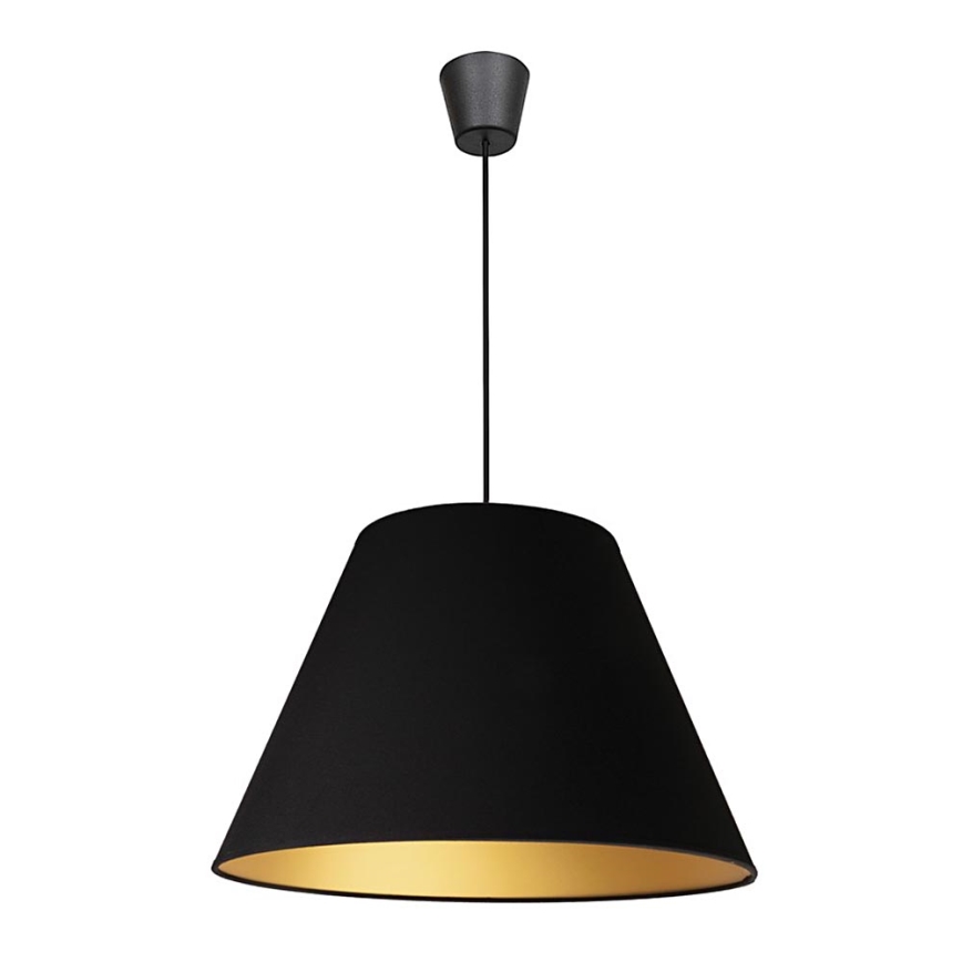 Duolla - Pendel ANNA 1xE27/40W/230V diameter 45 cm sort