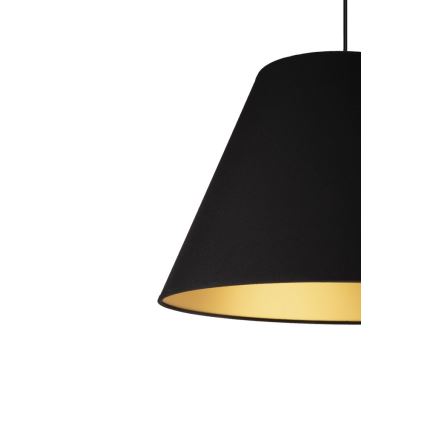 Duolla - Pendel ANNA 1xE27/40W/230V diameter 45 cm sort