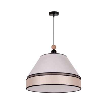 Duolla - Pendel AVIGNON 1xE27/15W/230V diameter 60 cm beige