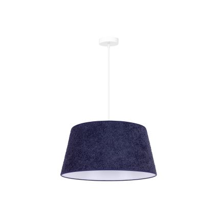Duolla - Pendel BOUCLE 1xE27/15W/230V diameter 50 cm blå