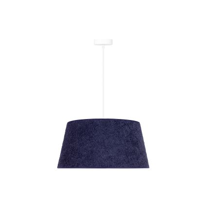 Duolla - Pendel BOUCLE 1xE27/15W/230V diameter 50 cm blå