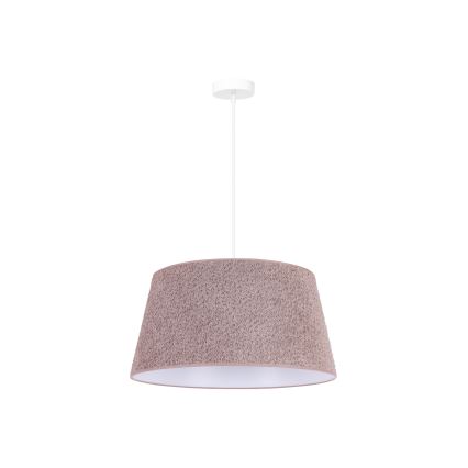 Duolla - Pendel BOUCLE 1xE27/15W/230V diameter 50 cm brun