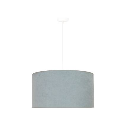 Duolla - Pendel BRISTOL 1xE27/15W/230V diameter 45 cm grøn/hvid
