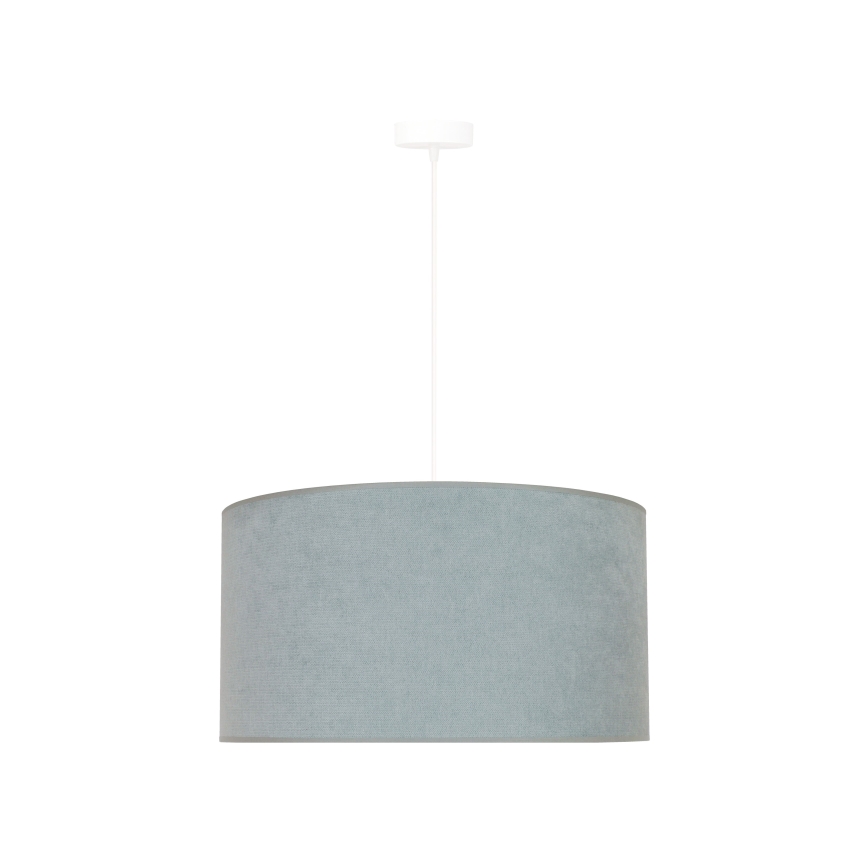 Duolla - Pendel BRISTOL 1xE27/15W/230V diameter 45 cm grøn/hvid