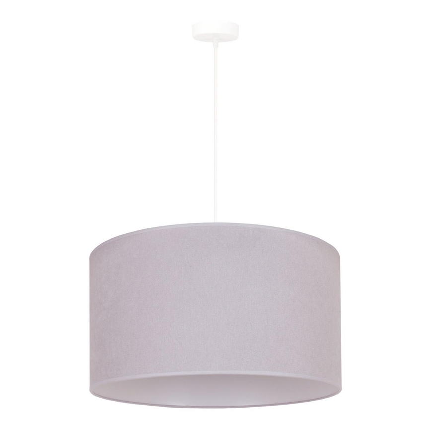 Duolla - Pendel BRISTOL 1xE27/40W/230V diameter 45 cm grå