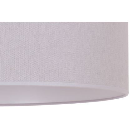 Duolla - Pendel BRISTOL 1xE27/40W/230V diameter 45 cm grå