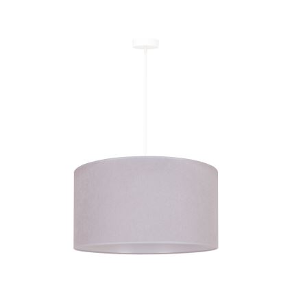 Duolla - Pendel BRISTOL 1xE27/40W/230V diameter 45 cm grå