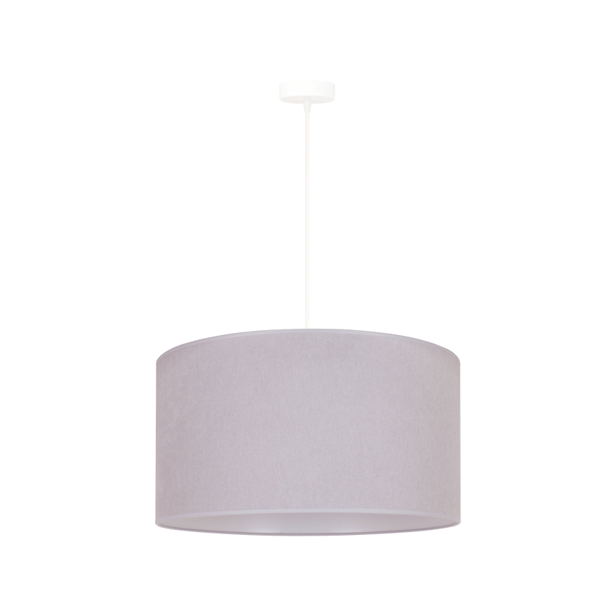 Duolla - Pendel BRISTOL 1xE27/40W/230V diameter 45 cm grå