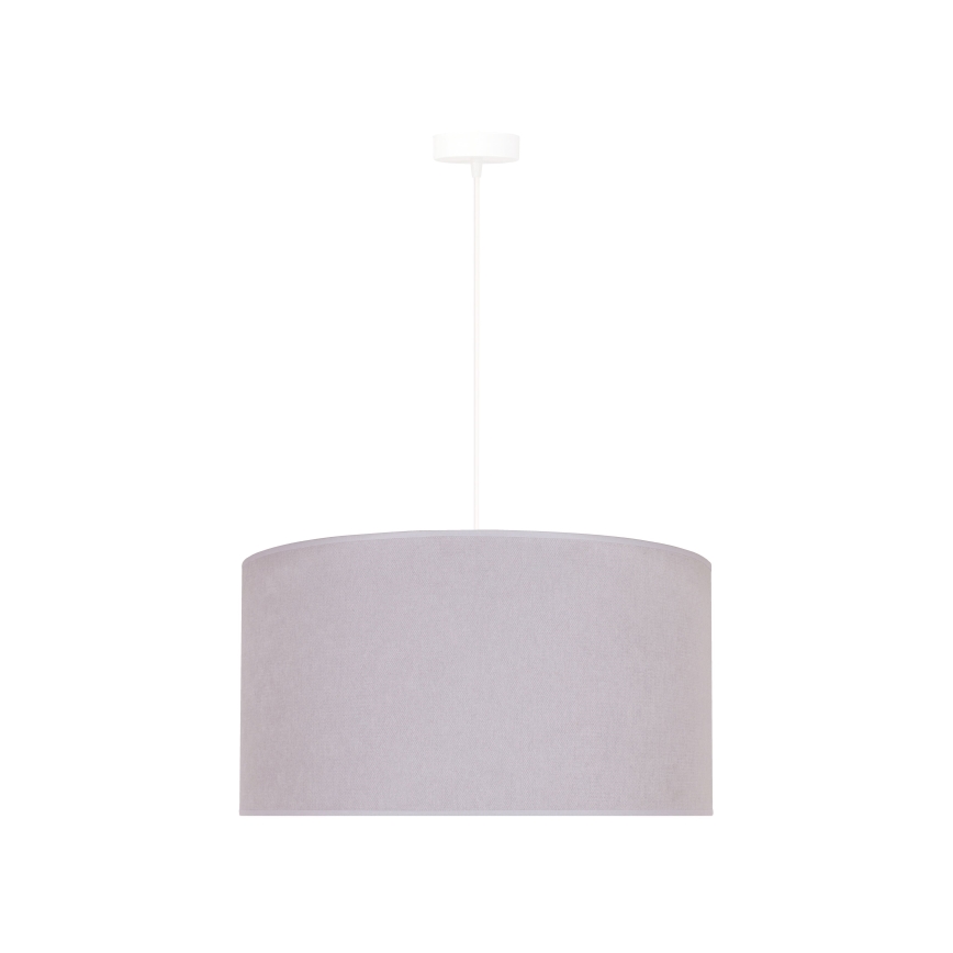 Duolla - Pendel BRISTOL 1xE27/40W/230V diameter 45 cm grå