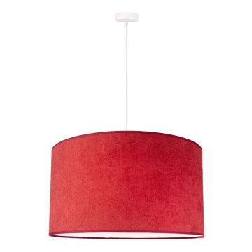 Duolla - Pendel BRISTOL 1xE27/40W/230V diameter 45 cm rød
