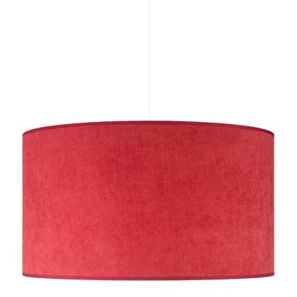 Duolla - Pendel BRISTOL 1xE27/40W/230V diameter 45 cm rød