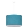 Duolla - Pendel BRISTOL 1xE27/40W/230V diameter 45 cm turkis