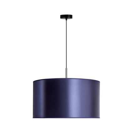 Duolla - Pendel CANNES 1xE27/15W/230V diameter 45 cm blå/sølvfarvet