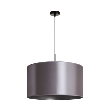 Duolla - Pendel CANNES 1xE27/15W/230V diameter 45 cm sølvfarvet