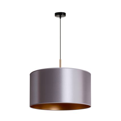 Duolla - Pendel CANNES 1xE27/15W/230V diameter 45 cm sølvfarvet/kobberfarvet