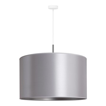 Duolla - Pendel CANNES 1xE27/15W/230V diameter 50 cm sølvfarvet