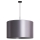 Duolla - Pendel CANNES 1xE27/15W/230V diameter 50 cm sølvfarvet