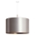 Duolla - Pendel CANNES 1xE27/15W/230V diameter 50 cm sølvfarvet/kobberfarvet
