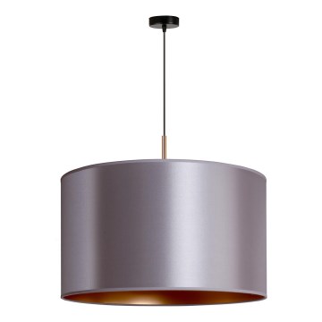 Duolla - Pendel CANNES 1xE27/15W/230V diameter 50 cm sølvfarvet/kobberfarvet