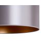 Duolla - Pendel CANNES 1xE27/15W/230V diameter 50 cm sølvfarvet/kobberfarvet