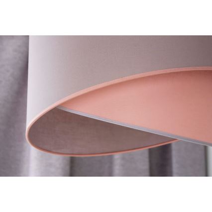 Duolla - Pendel CELLO 1xE27/40W/230V diameter 45 cm lyserød