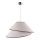 Duolla - Pendel COCO 1xE27/40W/230V diameter 50 cm hvid