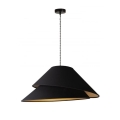 Duolla - Pendel COCO 1xE27/40W/230V diameter 50 cm sort
