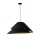 Duolla - Pendel COCO 1xE27/40W/230V diameter 50 cm sort