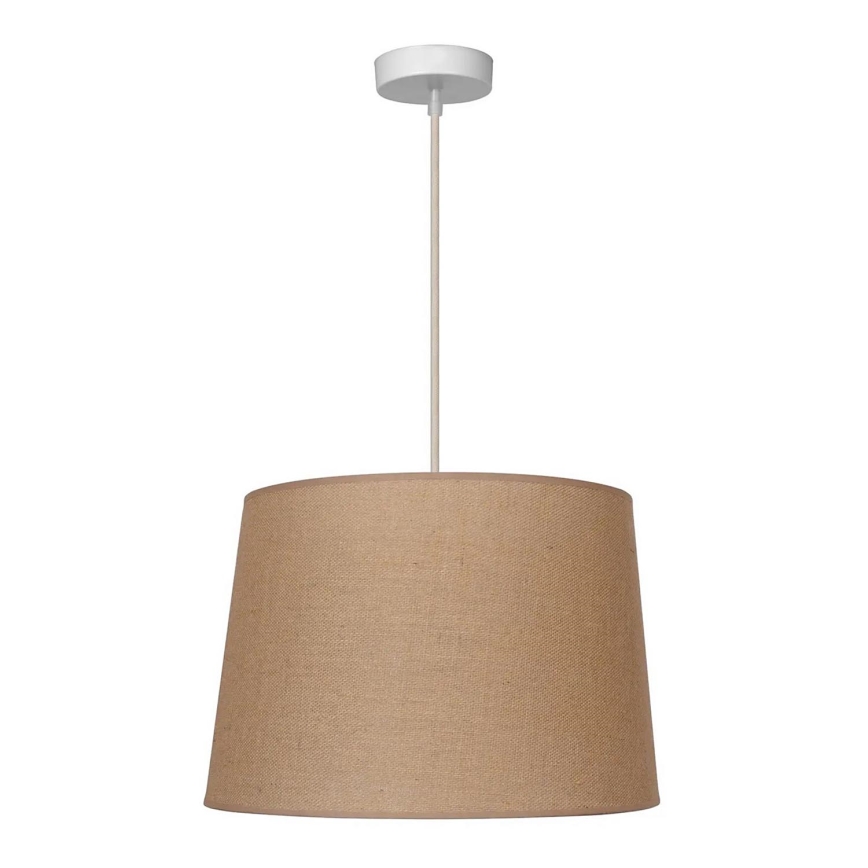 Duolla - Pendel CONE 1xE27/15W/230V diameter 40 cm brun