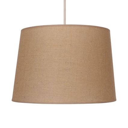 Duolla - Pendel CONE 1xE27/15W/230V diameter 40 cm brun