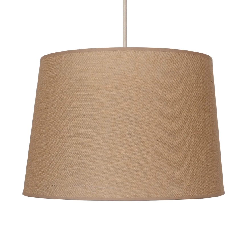 Duolla - Pendel CONE 1xE27/15W/230V diameter 40 cm brun