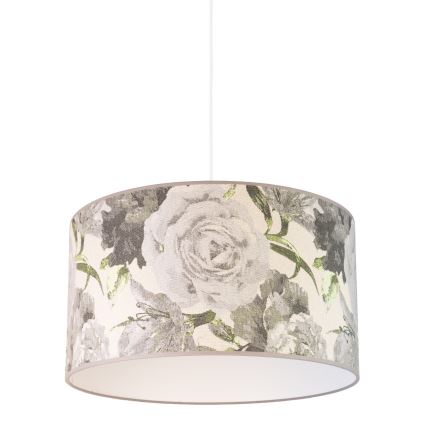 Duolla - Pendel CONSTANCE 1xE27/40W/230V diameter 45 cm grå