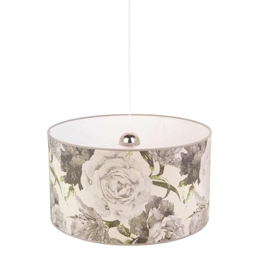Duolla - Pendel CONSTANCE 1xE27/40W/230V diameter 45 cm grå