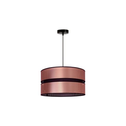 Duolla - Pendel COPPER SHINY 1xE27/15W/230V diameter 40 cm kobber/sort