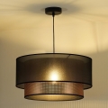 Duolla - Pendel COPPER SHINY 1xE27/15W/230V diameter 45 cm brun/kobber