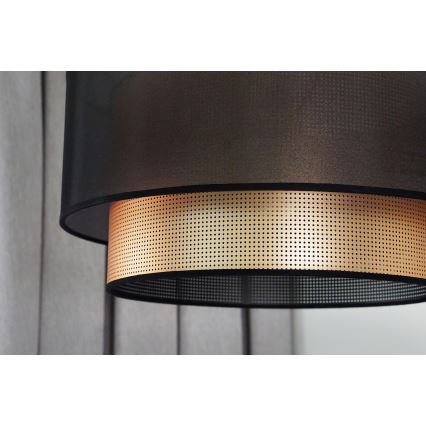 Duolla - Pendel COPPER SHINY 1xE27/15W/230V diameter 45 cm brun/kobber