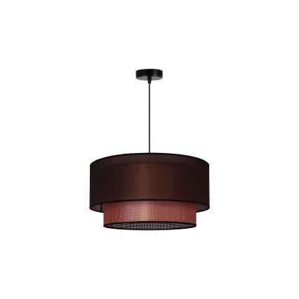 Duolla - Pendel COPPER SHINY 1xE27/15W/230V diameter 45 cm brun/kobber
