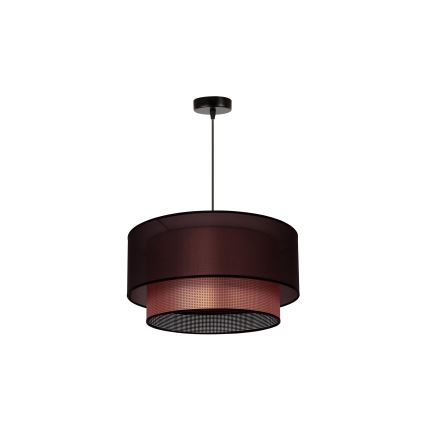 Duolla - Pendel COPPER SHINY 1xE27/15W/230V diameter 45 cm brun/kobber