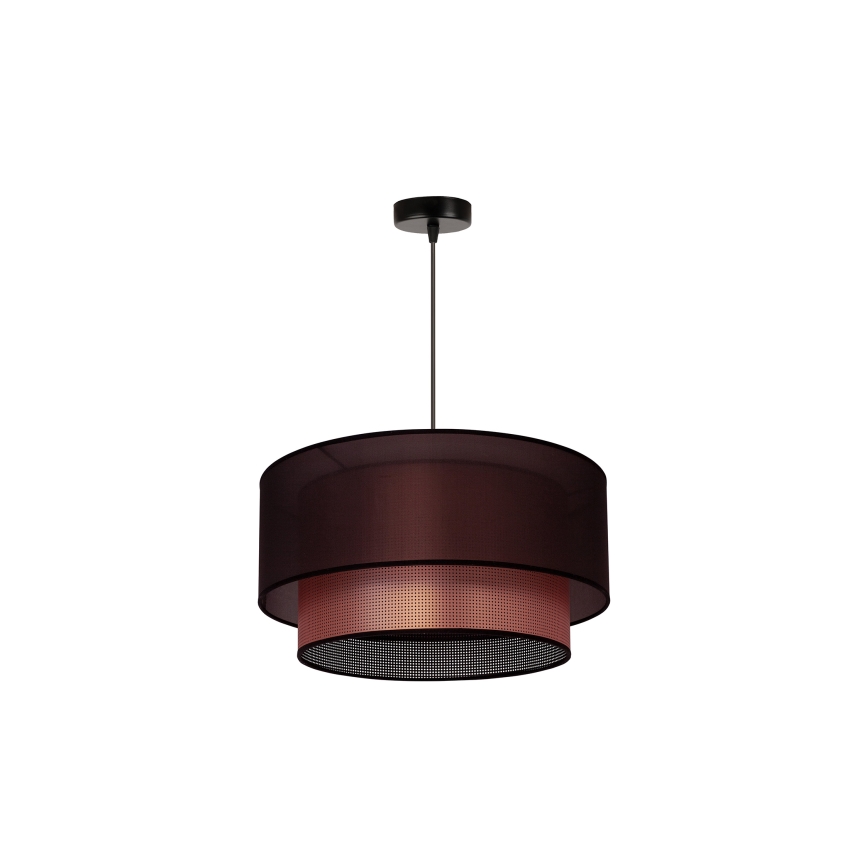 Duolla - Pendel COPPER SHINY 1xE27/15W/230V diameter 45 cm brun/kobber