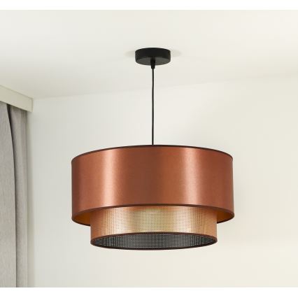 Duolla - Pendel COPPER SHINY 1xE27/15W/230V diameter 45 cm kobber