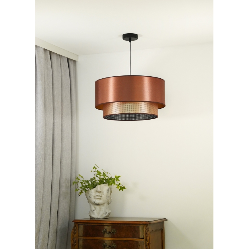 Duolla - Pendel COPPER SHINY 1xE27/15W/230V diameter 45 cm kobber
