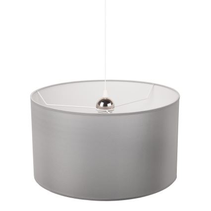 Duolla - Pendel DORSET 1xE27/40W/230V diameter 45 cm grå