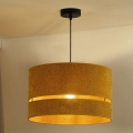 Duolla - Pendel DOUBLE 1xE27/15W/230V diameter 40 cm orange