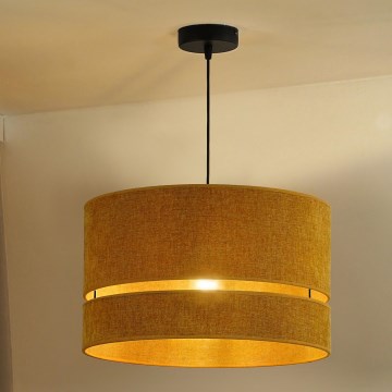 Duolla - Pendel DOUBLE 1xE27/15W/230V diameter 40 cm orange