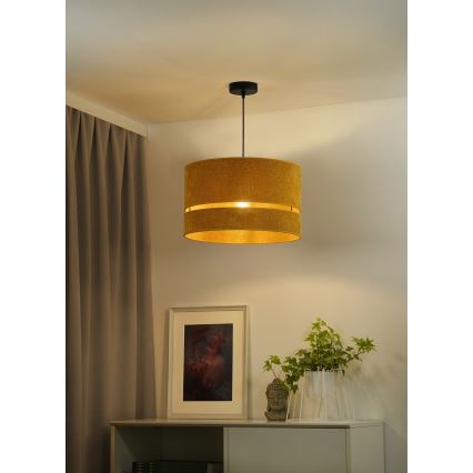 Duolla - Pendel DOUBLE 1xE27/15W/230V diameter 40 cm orange