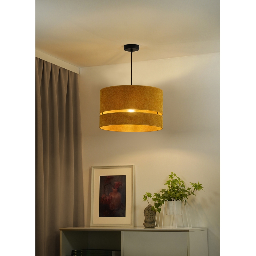 Duolla - Pendel DOUBLE 1xE27/15W/230V diameter 40 cm orange