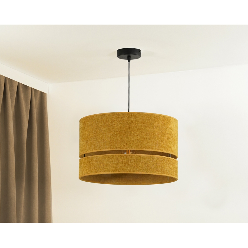 Duolla - Pendel DOUBLE 1xE27/15W/230V diameter 40 cm orange